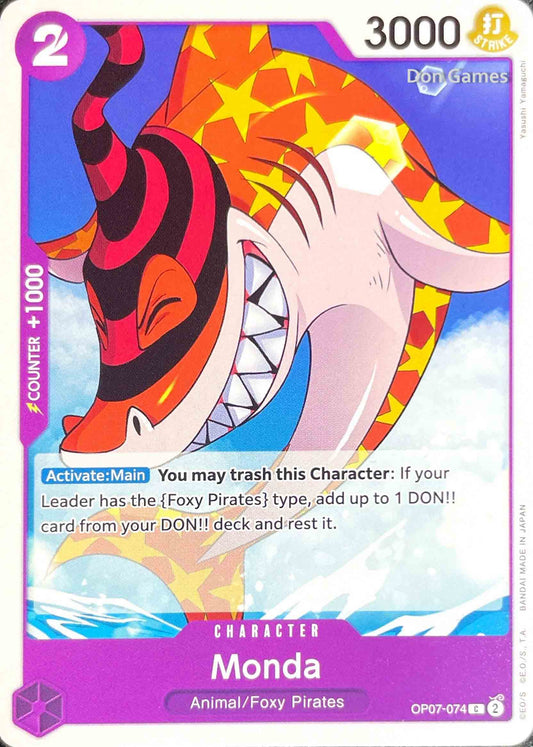 OP07-074 Monda Character Card