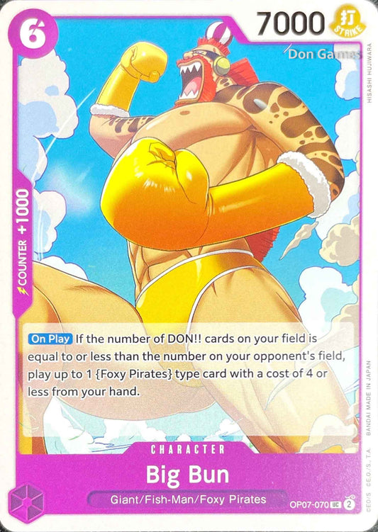 OP07-070 Big Bun Character Card