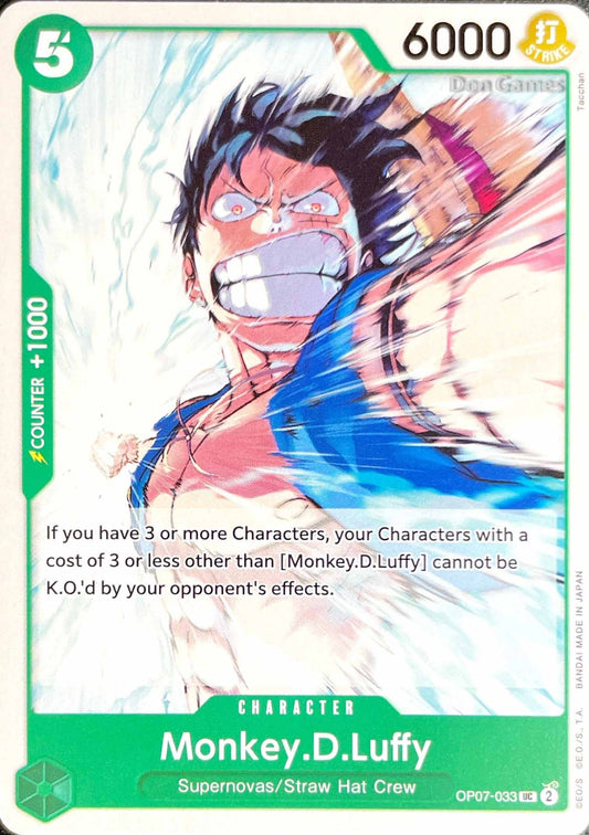 OP07-033 Monkey.D.Luffy Character Card