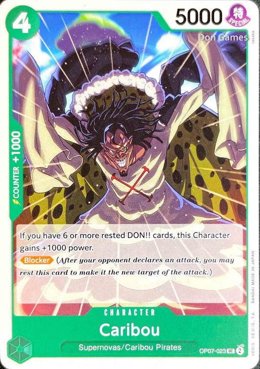 OP07-023 Caribou Character Card