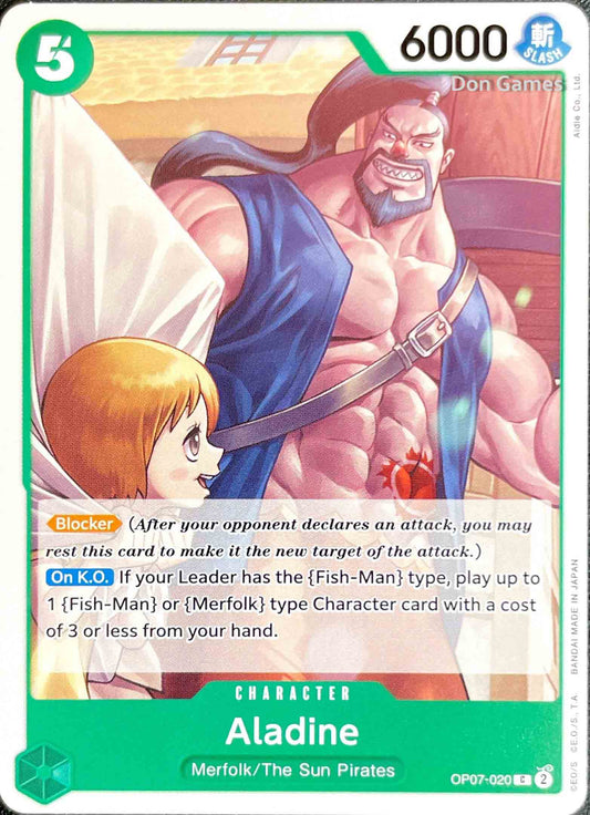 OP07-020 Aladine Character Card