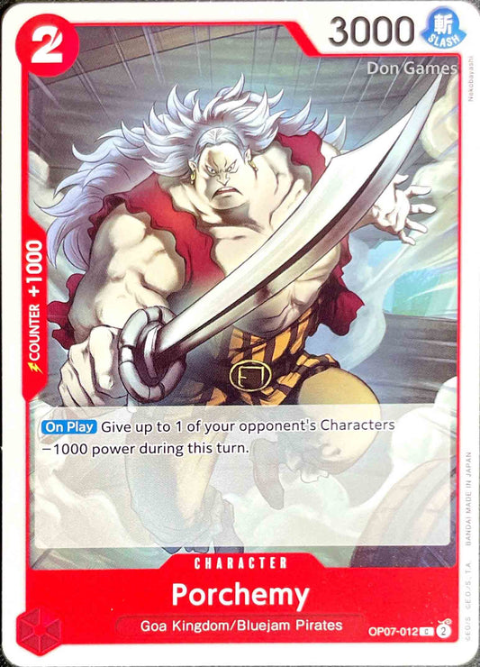 OP07-012 Porchemy Character Card