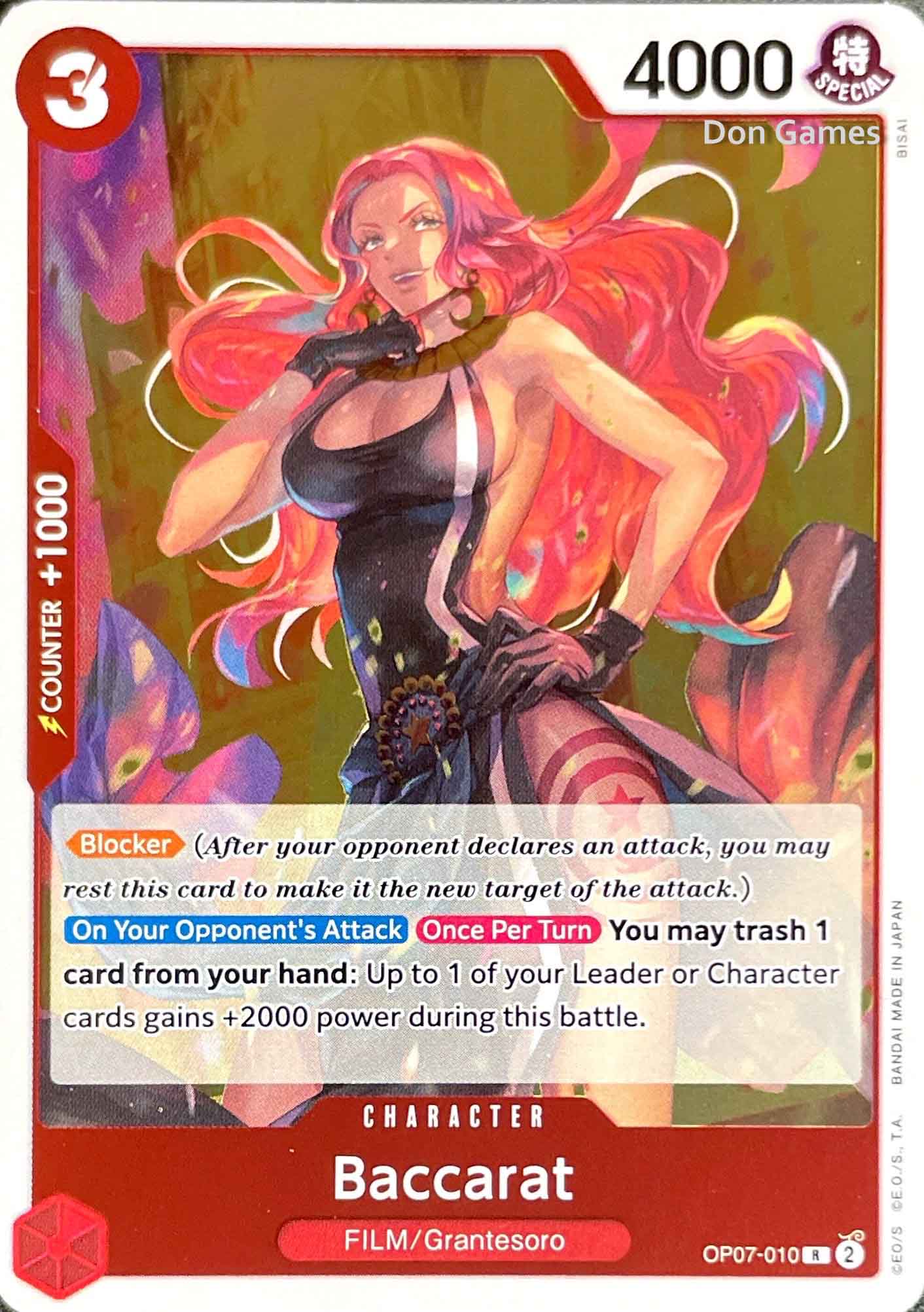 OP07-010 Baccarat Character Card