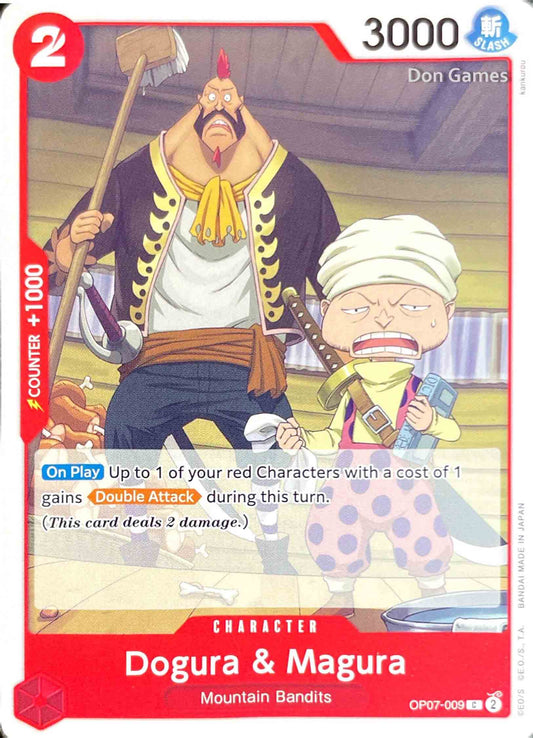 OP07-009 Dogura & Magura Character Card