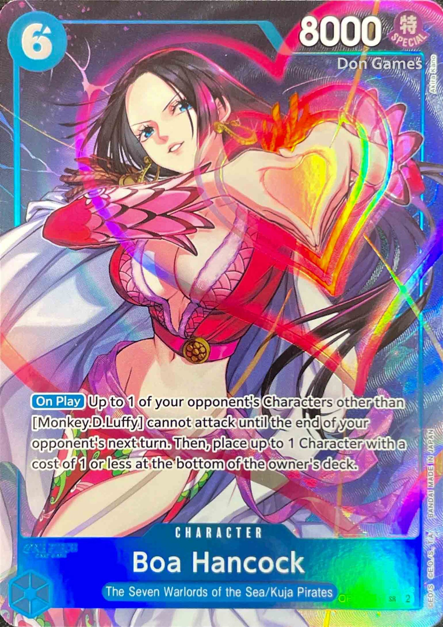 OP07-051 Boa Hancock Character Card Alternate Art