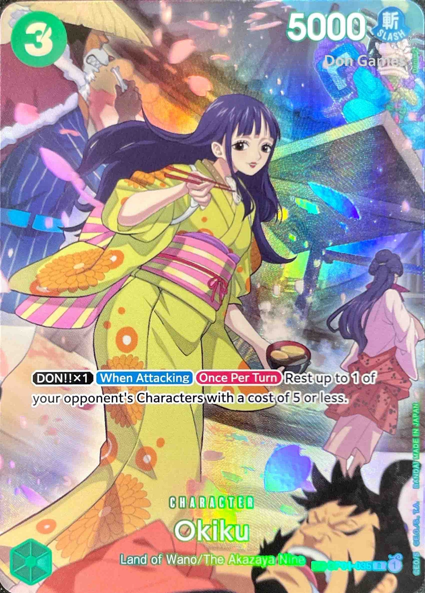 OP01-035 Okiku Character Card Special Alternate Art