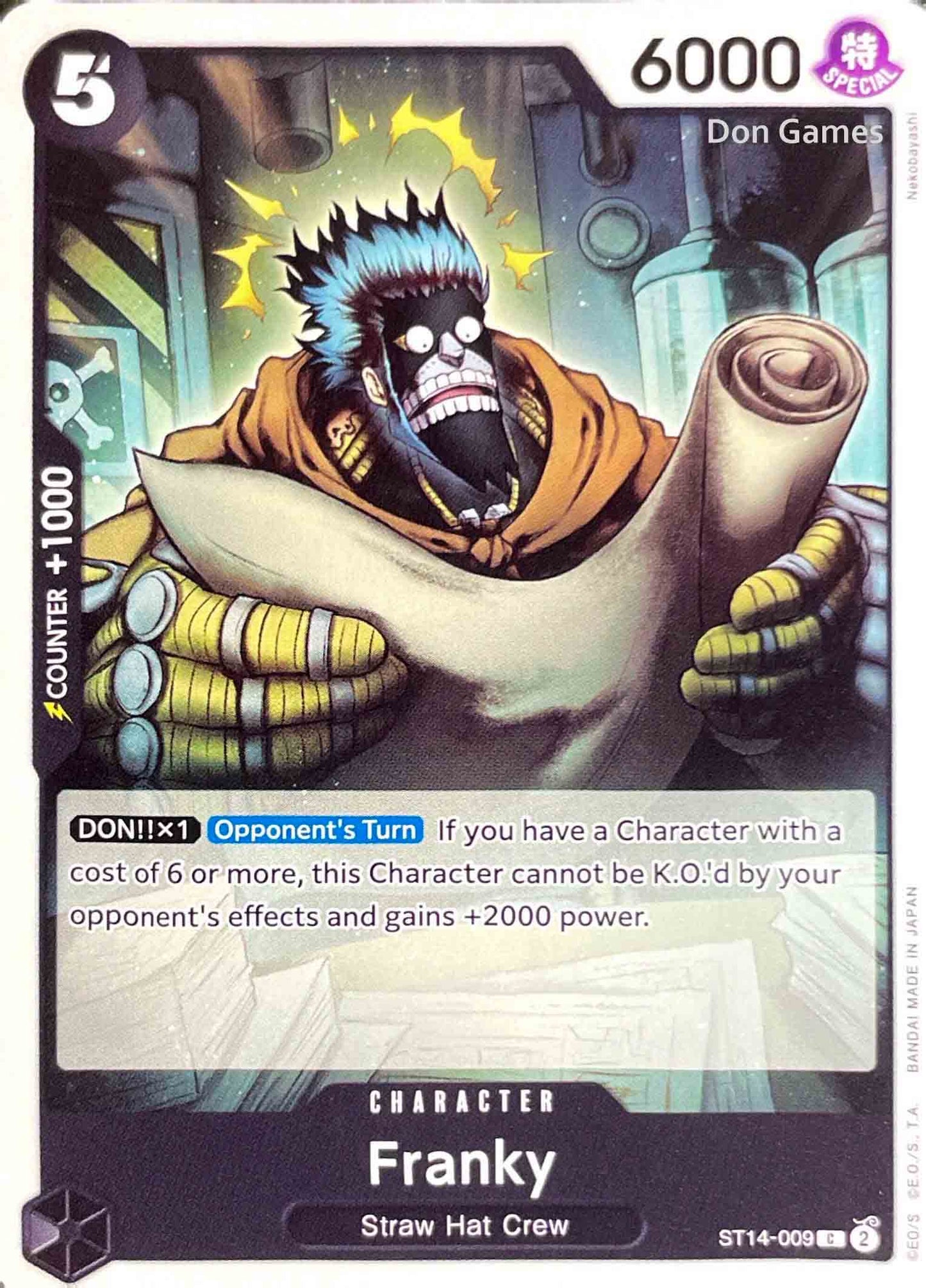 ST14-009 Franky Character Card