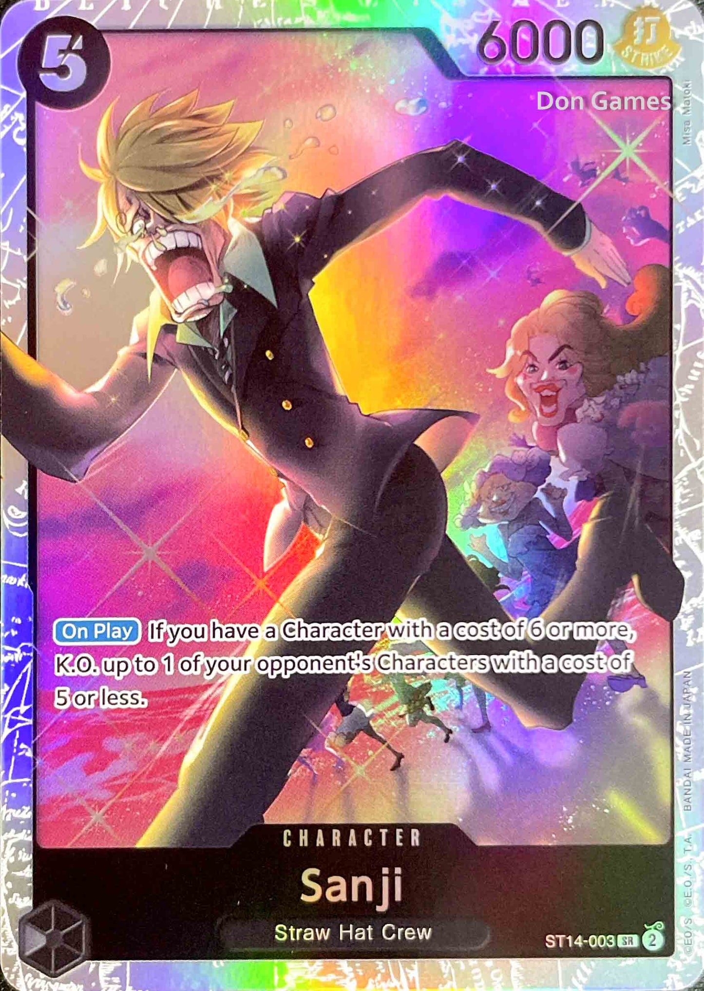 ST14-003 Sanji Character Card