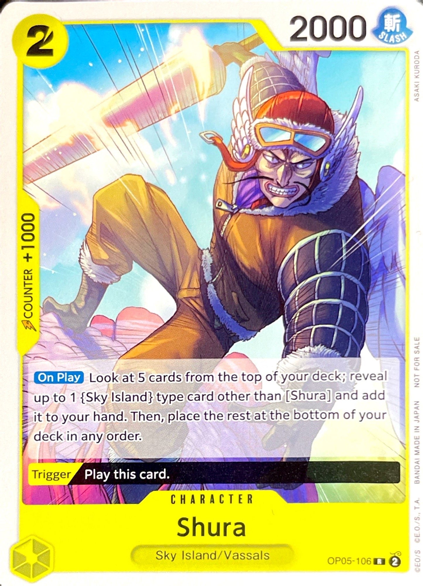 OP05-106 Shura Character Card Alternate Art