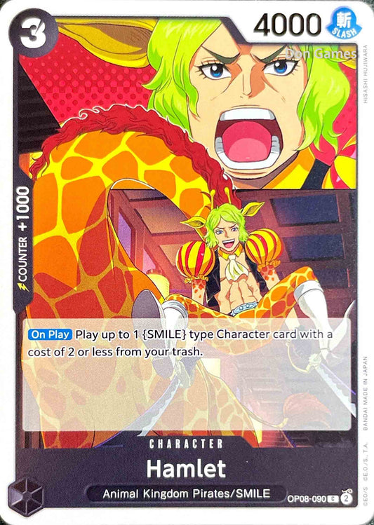 OP08-090 Hamlet Character Card