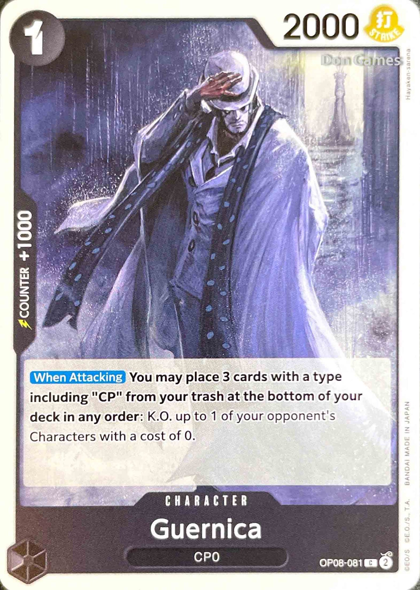 OP08-081 Guernica Character Card