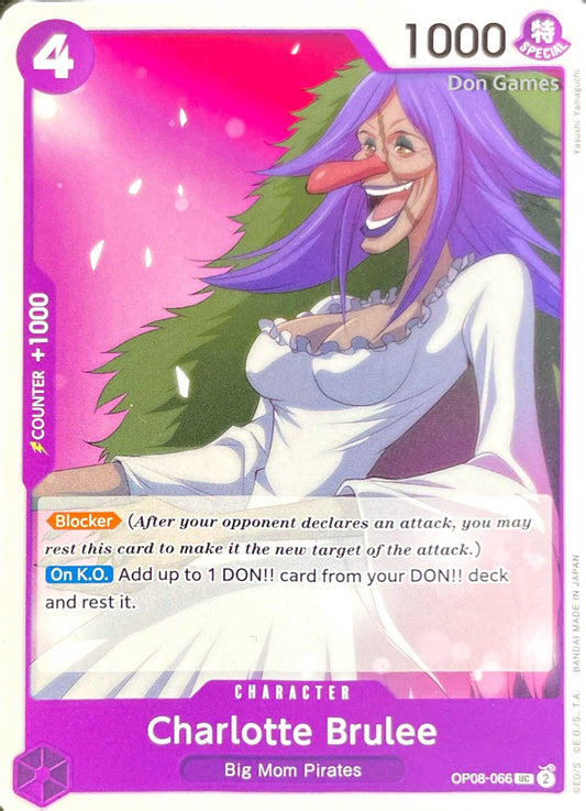 OP08-066 Charlotte Brulee Character Card