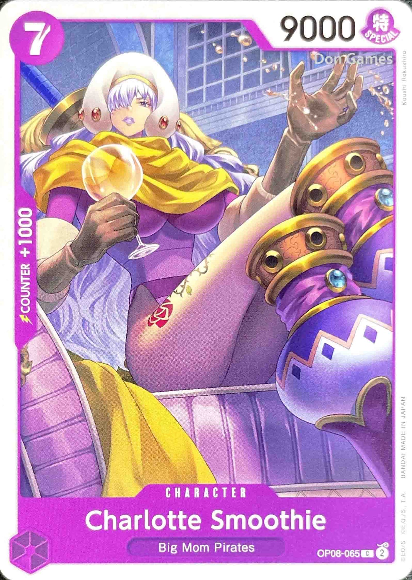 OP08-065 Charlotte Smoothie Character Card