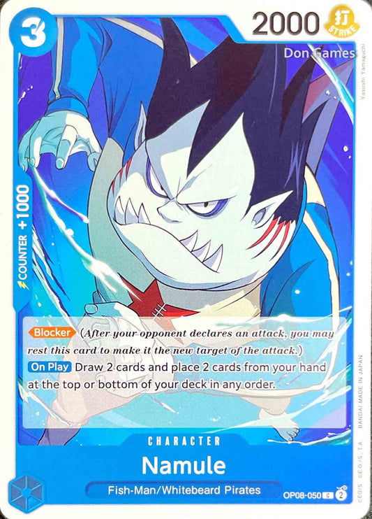 OP08-050 Namule Character Card