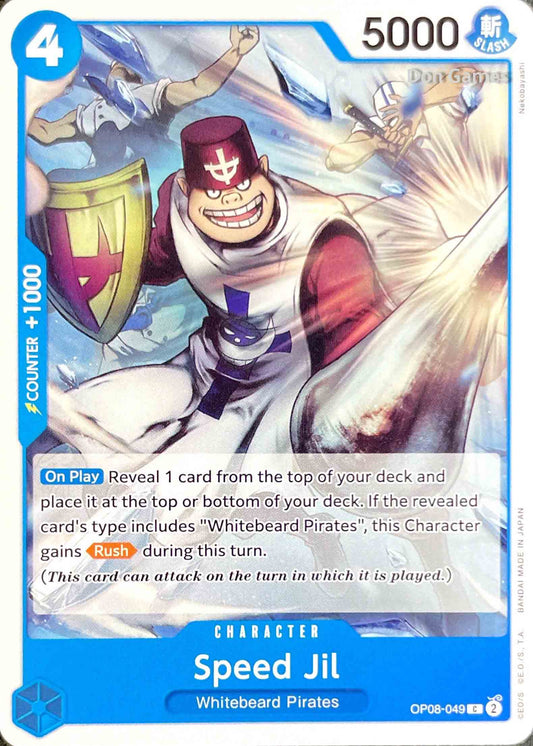 OP08-049 Speed Jil Character Card