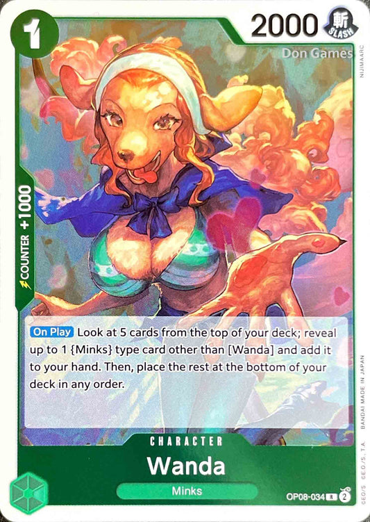 OP08-034 Wanda Character Card