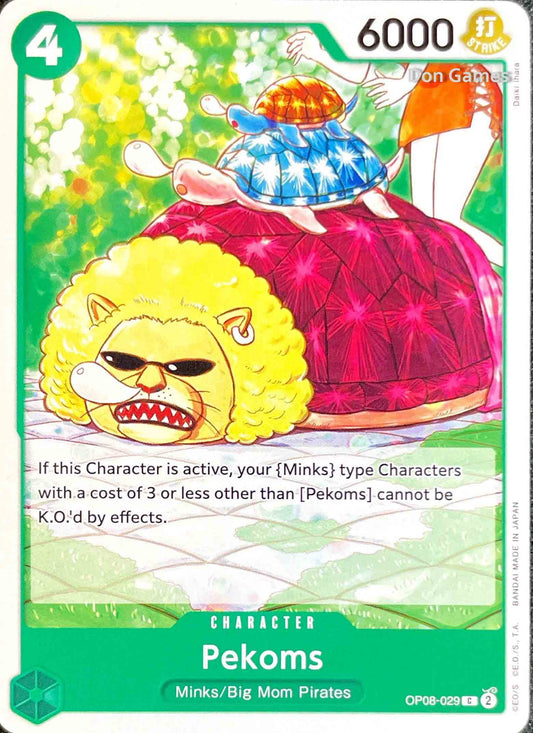 OP08-029 Pekoms Character Card