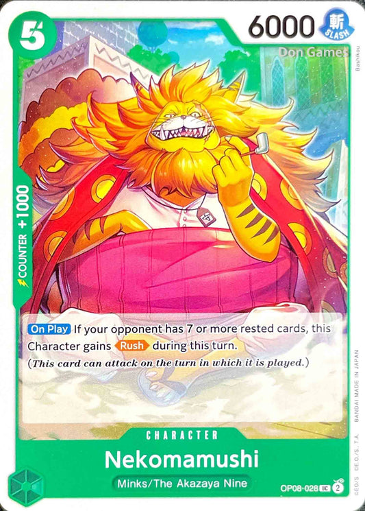 OP08-028 Nekomamushi Character Card