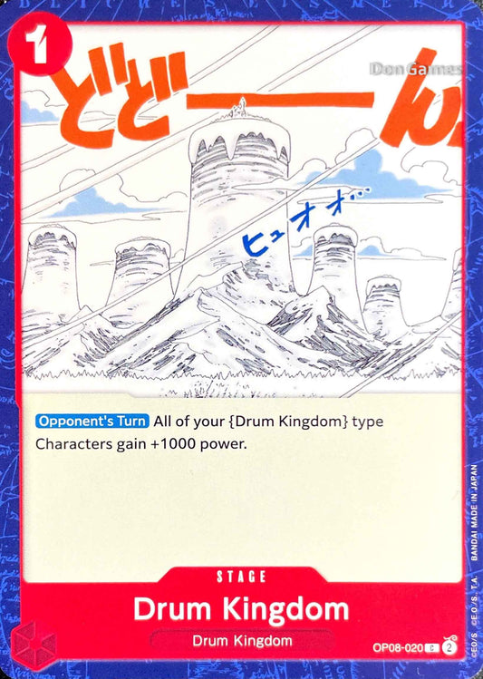 OP08-020 Drum Kingdom Stage Card