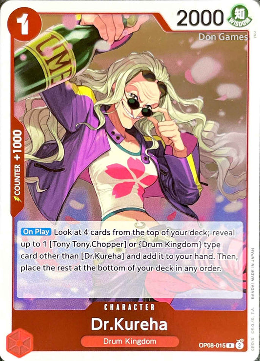 OP08-015 Dr. Kureha Character Card