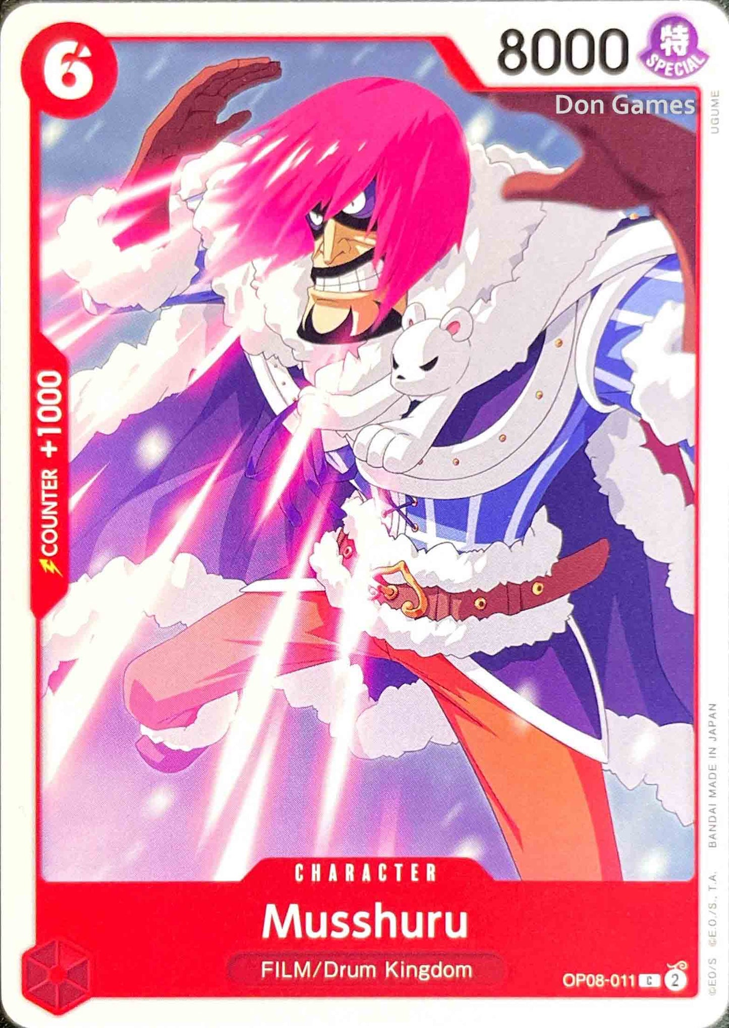 OP08-011 Musshuru Character Card