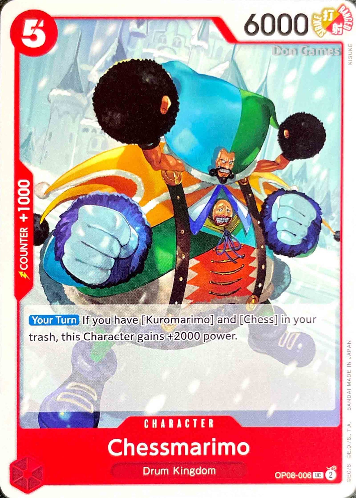 OP08-006 Chessmarimo Character Card