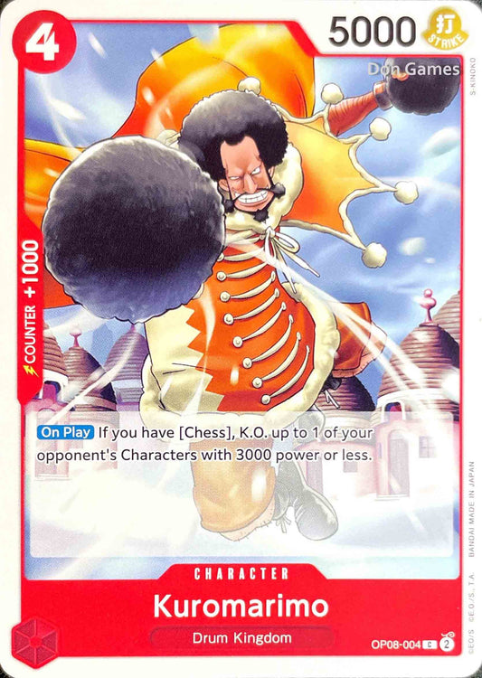 OP08-004 Kuromarimo Character Card