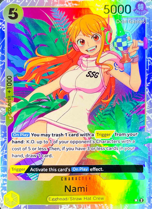 OP08-106 Nami Character Card