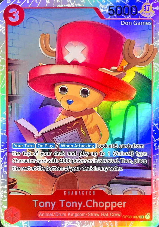 OP08-007 Tony Tony. Chopper Character Card