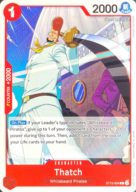 ST15-004 Thatch Character Card