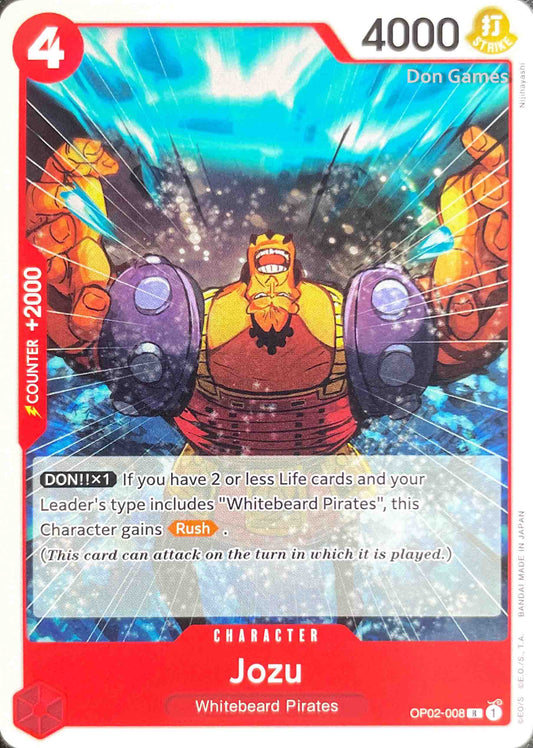 OP02-008 Jozu Character Card Non-Foil