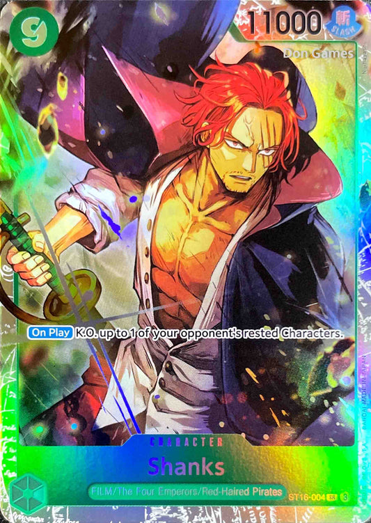 ST16-004 Shanks Character Card