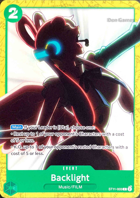 ST11-003 Backlight Event Card Alternate Art