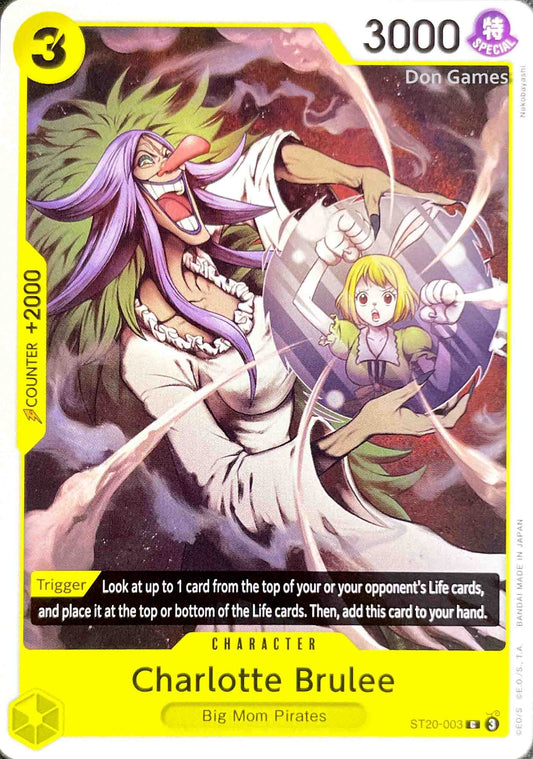 ST20-003 Charlotte Brulee Character Card