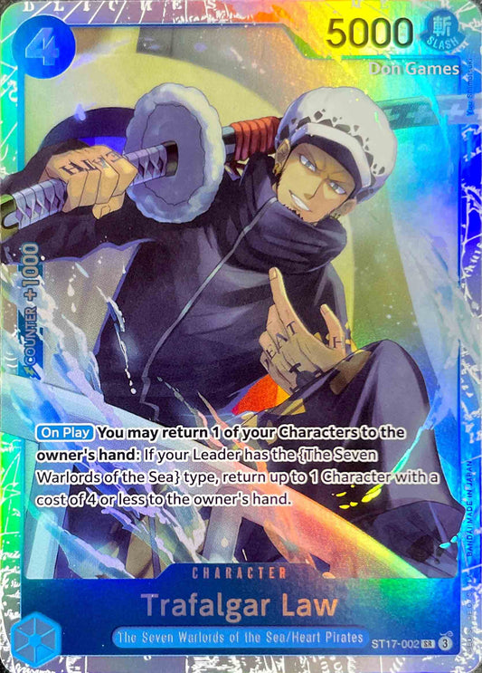 ST17-002 Trafalgar Law Character Card