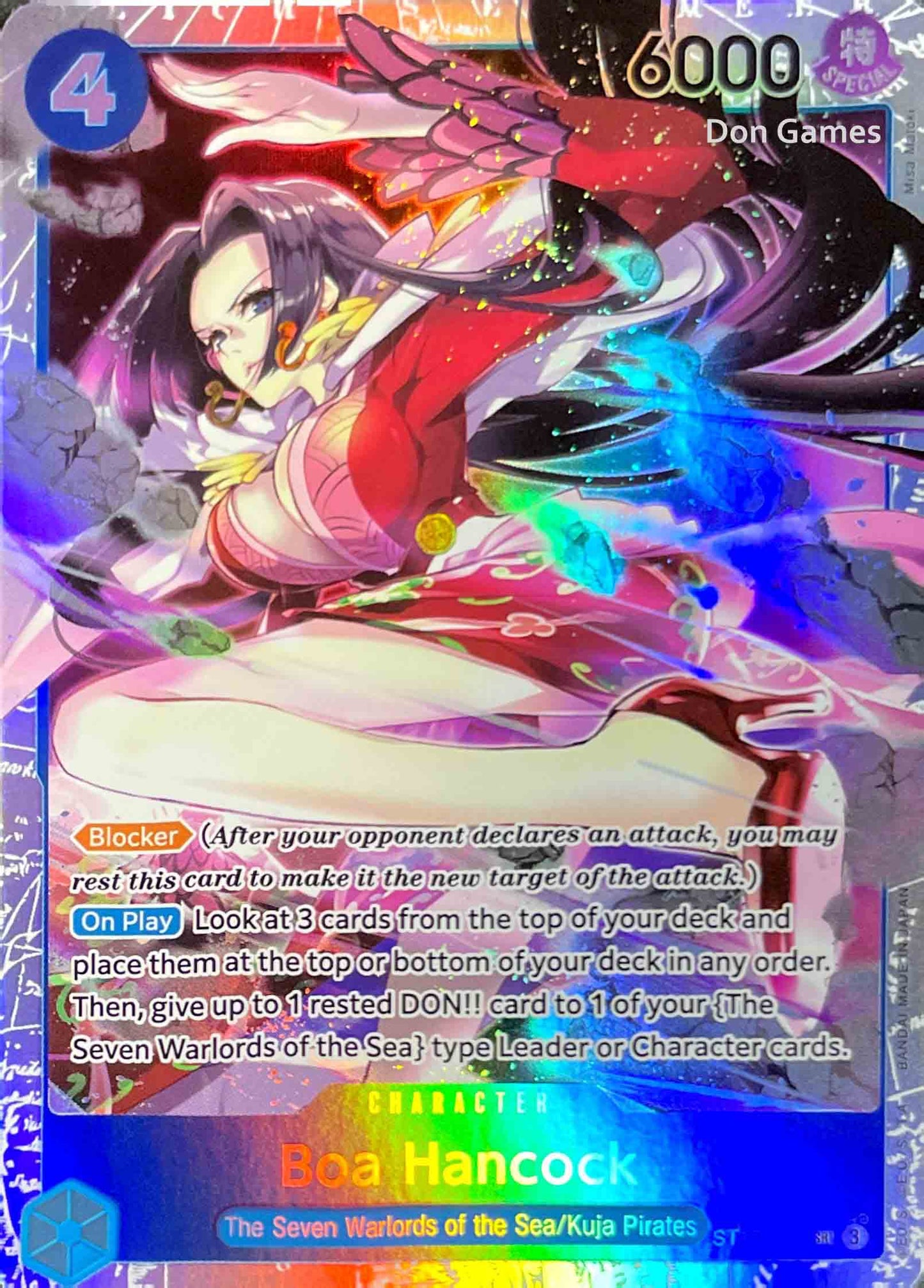 ST17-004 Boa Hancock Character Card