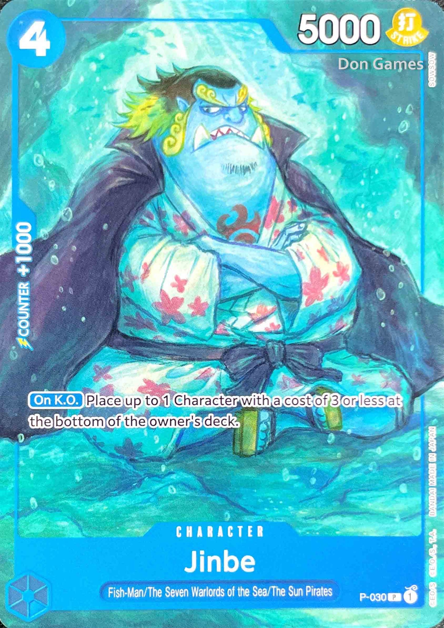 P-030 Jinbe Character Card Non-Foil