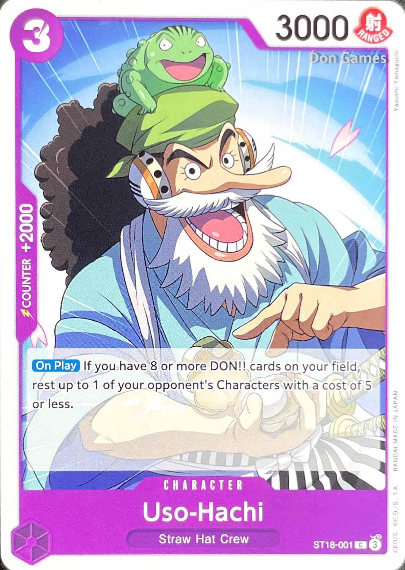 ST18-001 Uso-Hachi Character Card