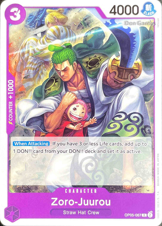 OP05-067 Zoro-Juurou Character Card Non-Foil