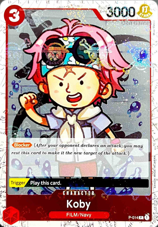 P-014 Koby Character Card Promo Skull Foil