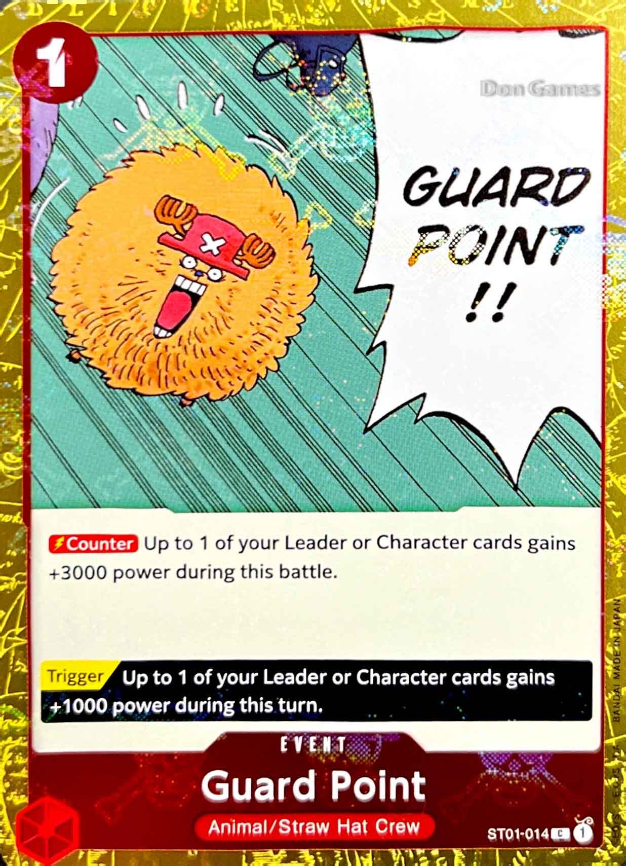 ST01-014 Guard Point Event Card Skull Foil