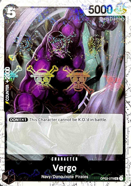 OP03-079 Vergo Character Card Skull Foil