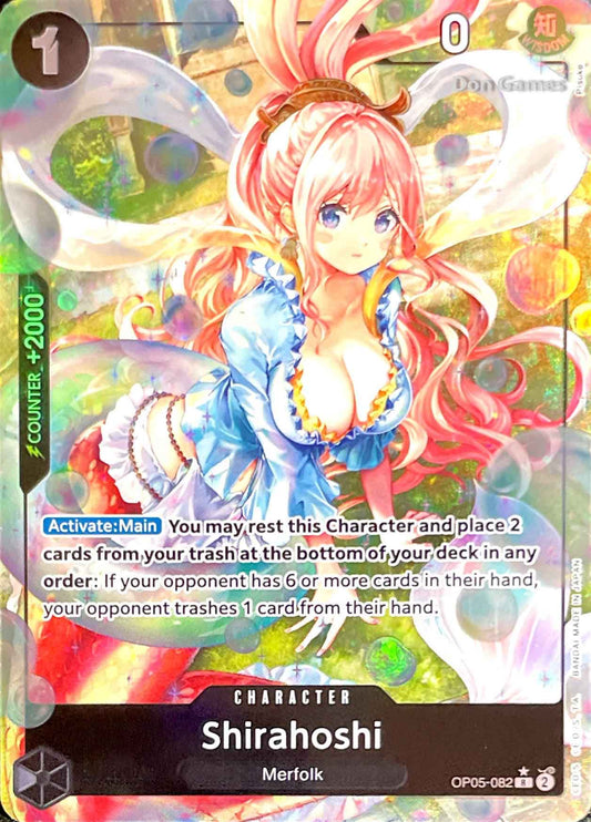 OP05-082 Shirahoshi Character Card Alternate Art (PRB-01)