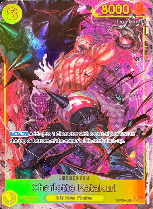 OP03-123 Charlotte Kataruki Character Card Alternate Art (PRB-01)