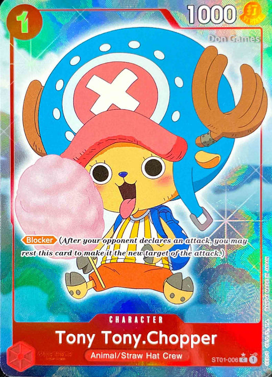 ST01-006 Tony Tony. Chopper Character Card Extended Art