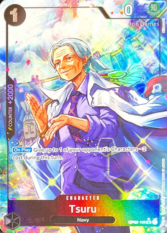 OP02-106 Tsuru Character Card Extended Art