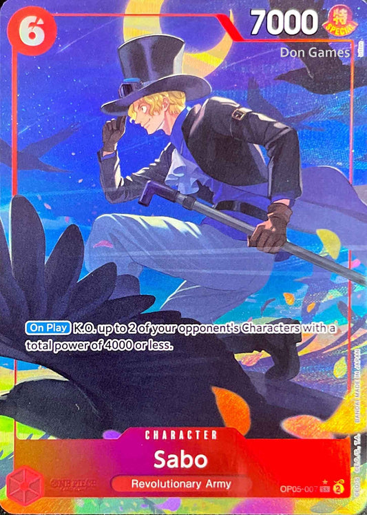 OP05-007 Sabo Character Card Alternate Art (PRB-01)