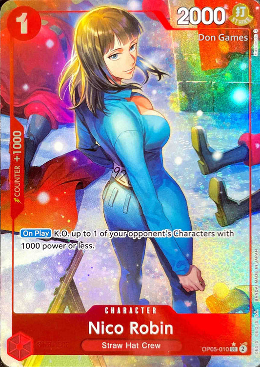 OP05-010 Nico Robin Character Card Extended Art