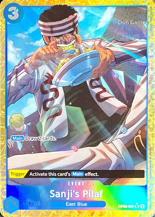 OP03-056 Sanji's Pilaf Event Card Alternate Art (PRB-01)