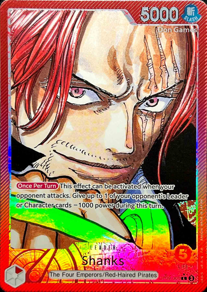 Shanks manga CCC 9.5 - Collection Shanks manga CCC 9.5 - Collection